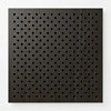 ALMAX СМЛ акустическая панель с перфорацией X Эбен 32x32, 10/12 мм, 2440x1220
