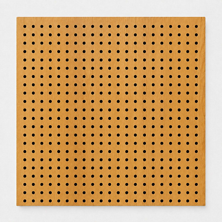 ALMAX СМЛ акустическая панель с перфорацией H 16x16 Бакаут, 10/12 мм, 2440x1220