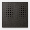 ALMAX СМЛ акустическая панель с перфорацией H 32x32 Эбен, 10/12 мм, 2440x1220