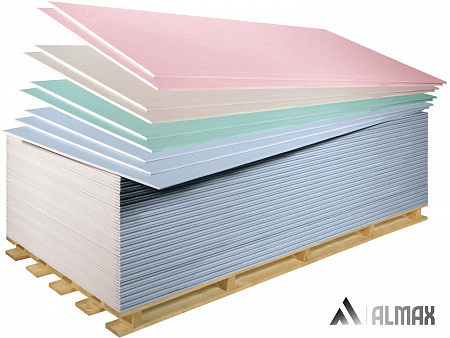 Стеновые панели ALMAX ГКЛ с акриловым покрытием